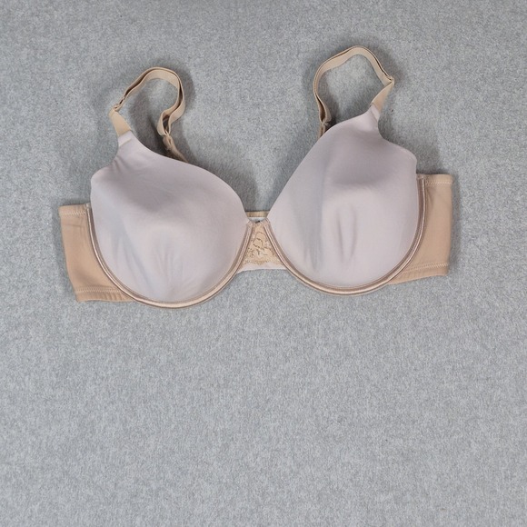 Vanity Fair Other - Vanity Fair Women Bra 40D Beige 76528 Full Figure Underwired Lace Underwire